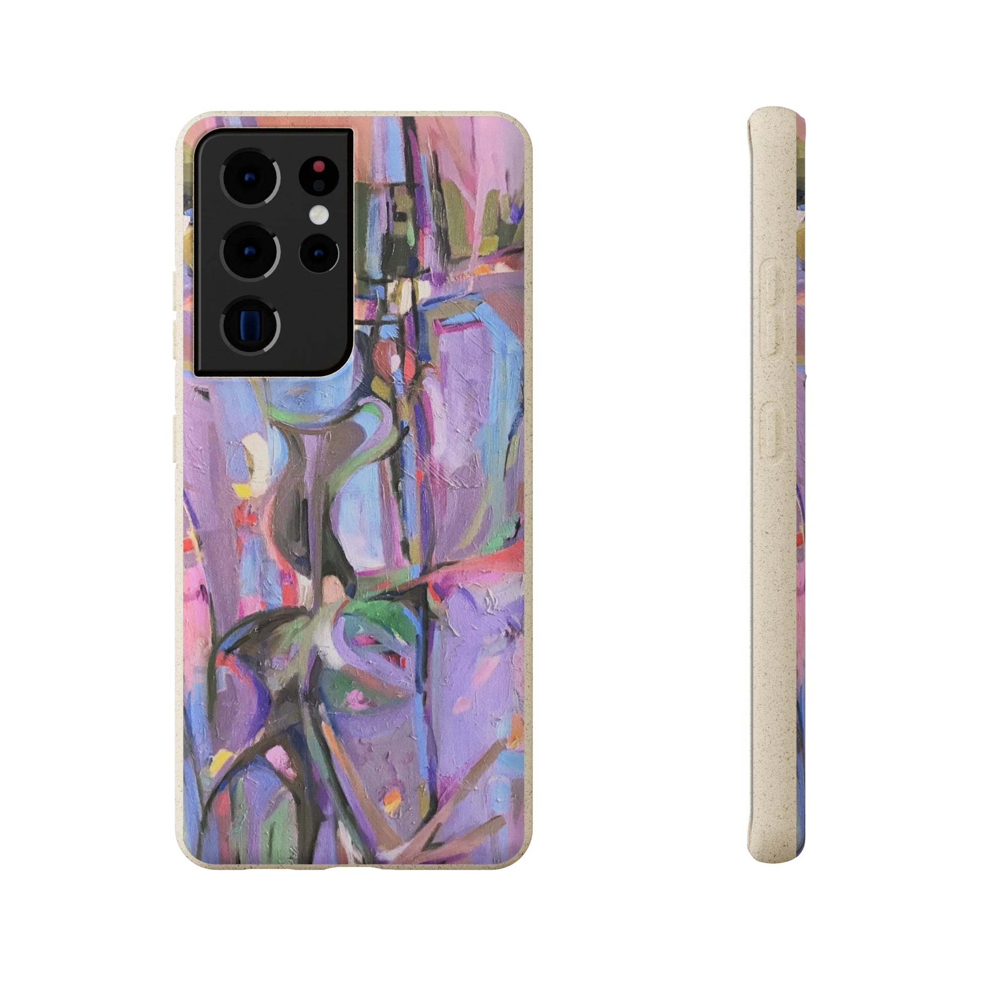 Biodegradable Phone Case with 'Passages' Abstract Original Artwork by Barbara Cleary-38