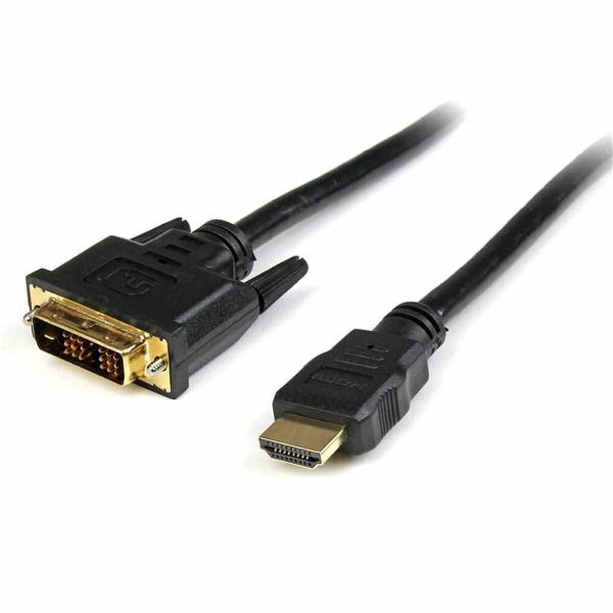 HDMI to DVI adapter Startech HDDVIMM2M            Black (2 m)-0