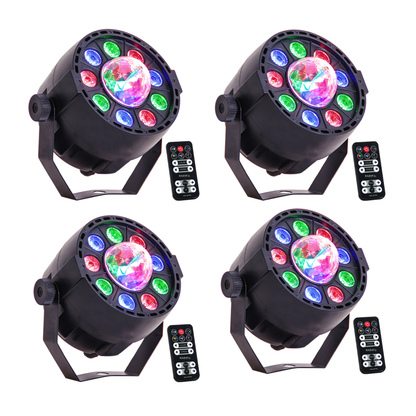 LED PAR-ASTRO 2-in-1 Disco Light 4 pcs. Bundle-0