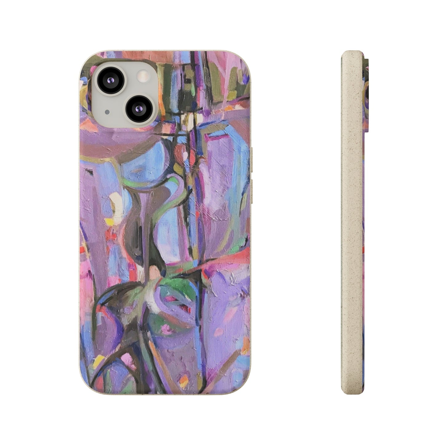 Biodegradable Phone Case with 'Passages' Abstract Original Artwork by Barbara Cleary-23