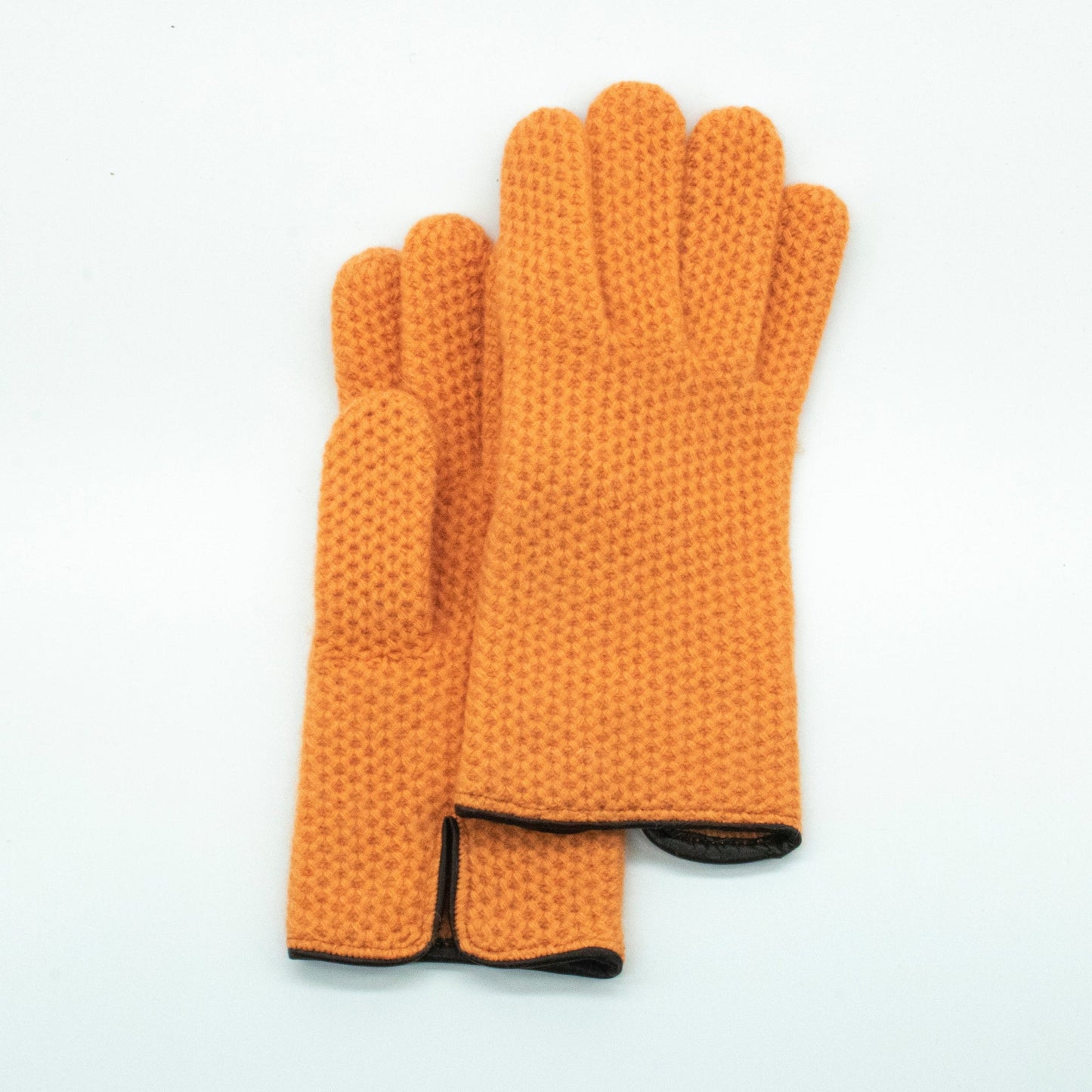 CASHMERE HONEYCOMB GLOVES-2