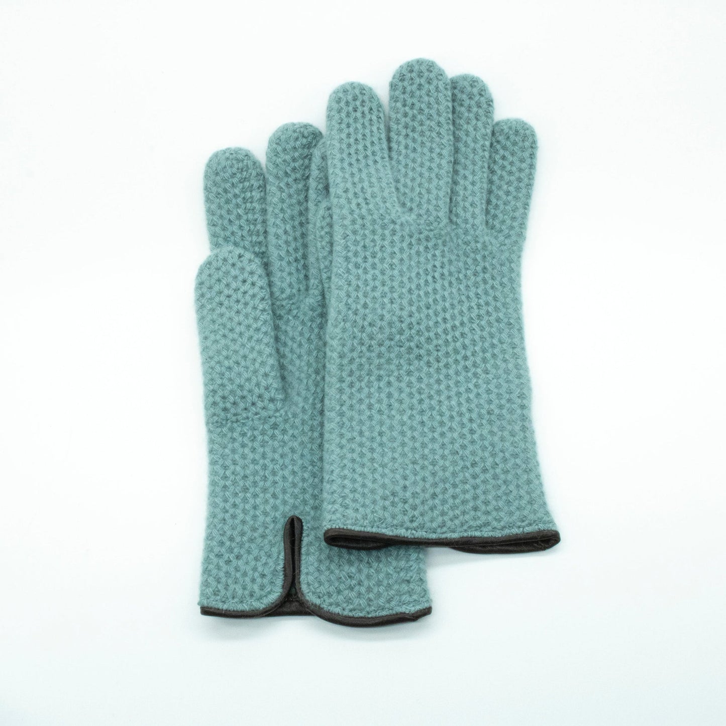 CASHMERE HONEYCOMB GLOVES-4