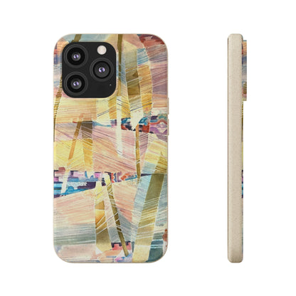 Biodegradable Phone Case with 'Loom Series' Abstract Original Artwork by Barbara Cleary-15