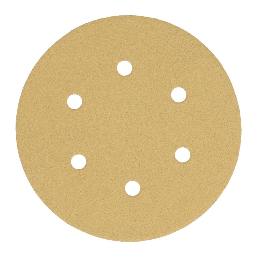 MILWAUKEE BRÚSNY DISK PREMIUM HP 150/6 OTVOROV P60 /10 ks univerzálny (4932492214)-0