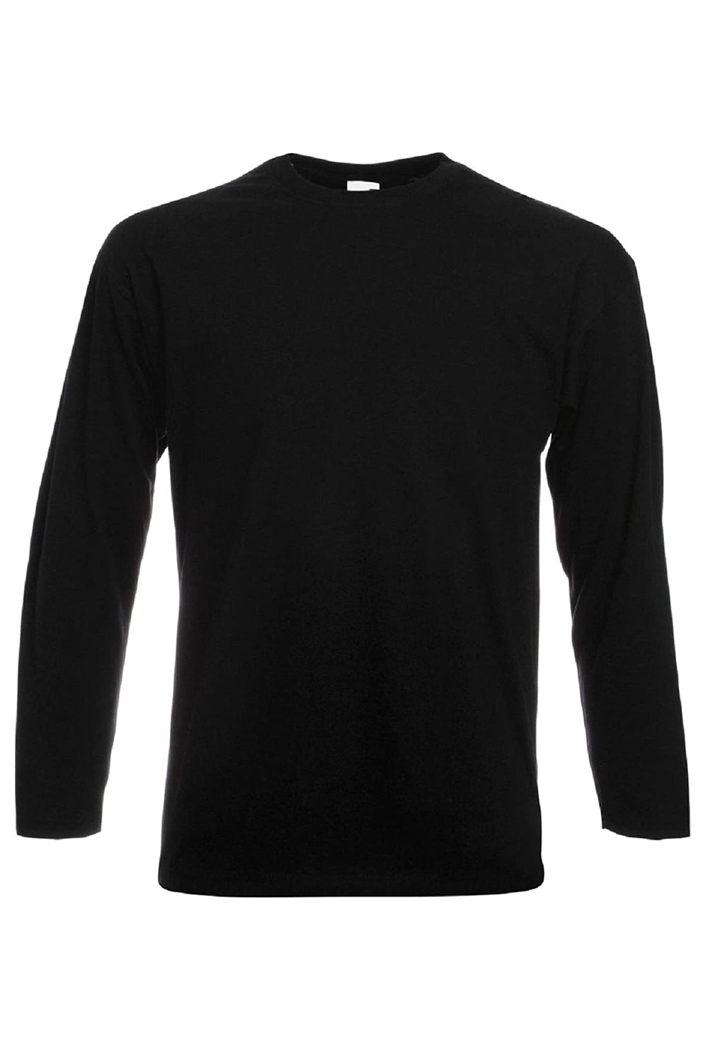 Active Star Men Black Crew Neck Long Sleeve T-Shirt-0