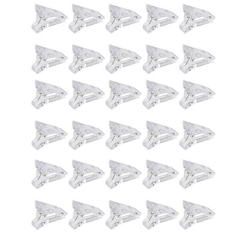 5-50Pcs Nail Tips Clip Clamps For Poly Gel Quick Building Extension Builder Tool-8