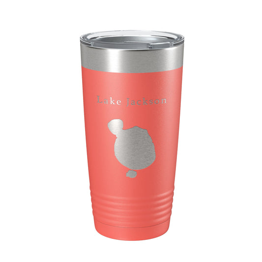 Lake Jackson Map Tumbler Travel Mug Insulated Laser Engraved Coffee Cup Sebring, FL 20 oz-20
