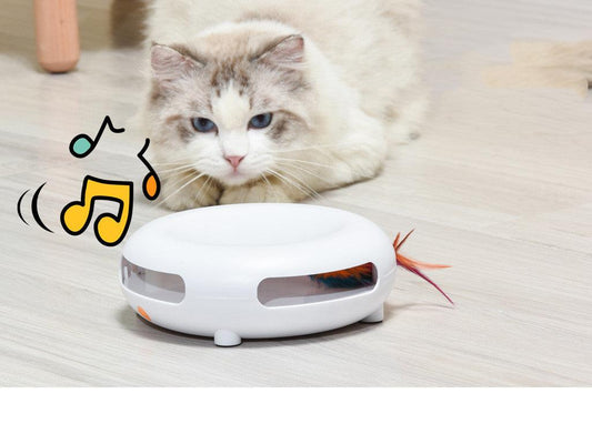 Whisker Whirligig: Hilarious Cat Entertainment Center-0