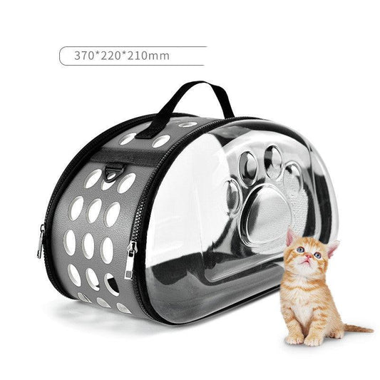 Portable Pet Carrier Bag: The Ultimate Foldable Travel Companion For Cats And Dogs-0