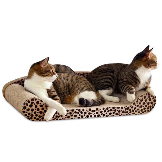 Extra Large Cat Scratch Lounge - The Ultimate Comfort And Play Space For Your Feline Friend-0