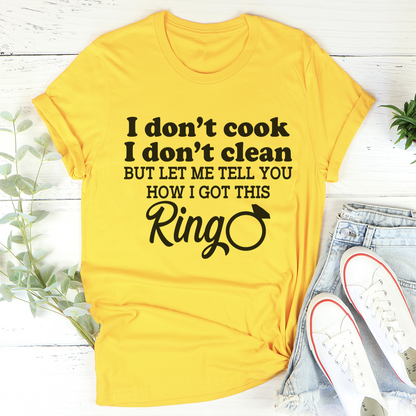 I Don't Cook I Don't Clean T-Shirt-3