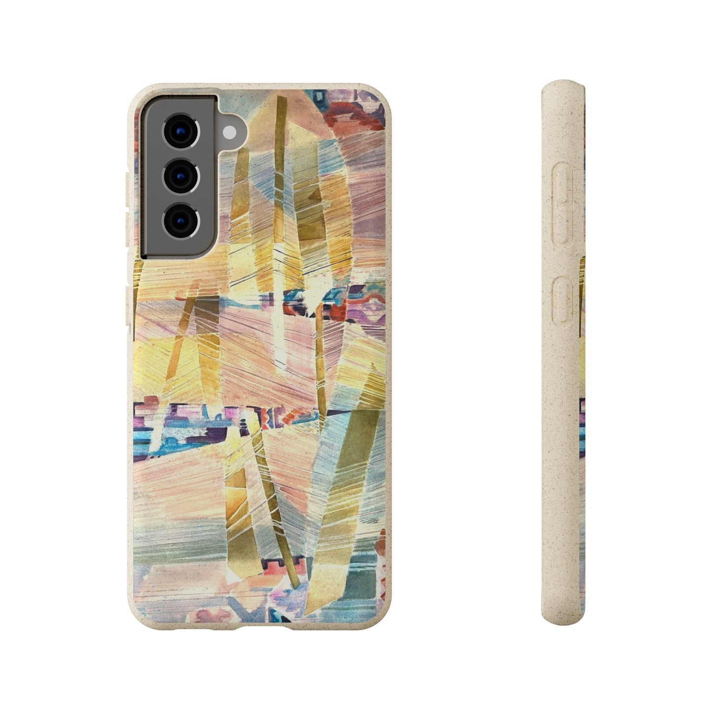 Biodegradable Phone Case with 'Loom Series' Abstract Original Artwork by Barbara Cleary-36