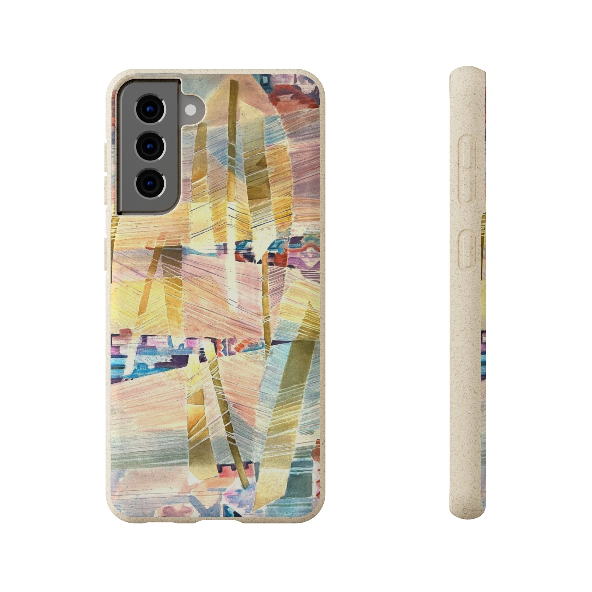Biodegradable Phone Case with 'Loom Series' Abstract Original Artwork by Barbara Cleary-36