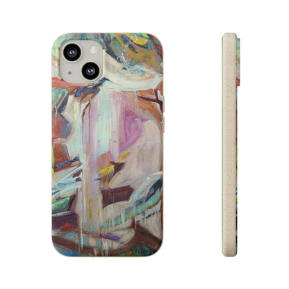 Biodegradable Phone Case with 'All Seasons' Abstract Original Artwork by Barbara Cleary-13
