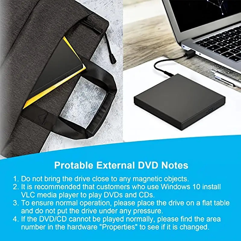 Empower Your Data Arsenal with Our External CD DVD Drive-2