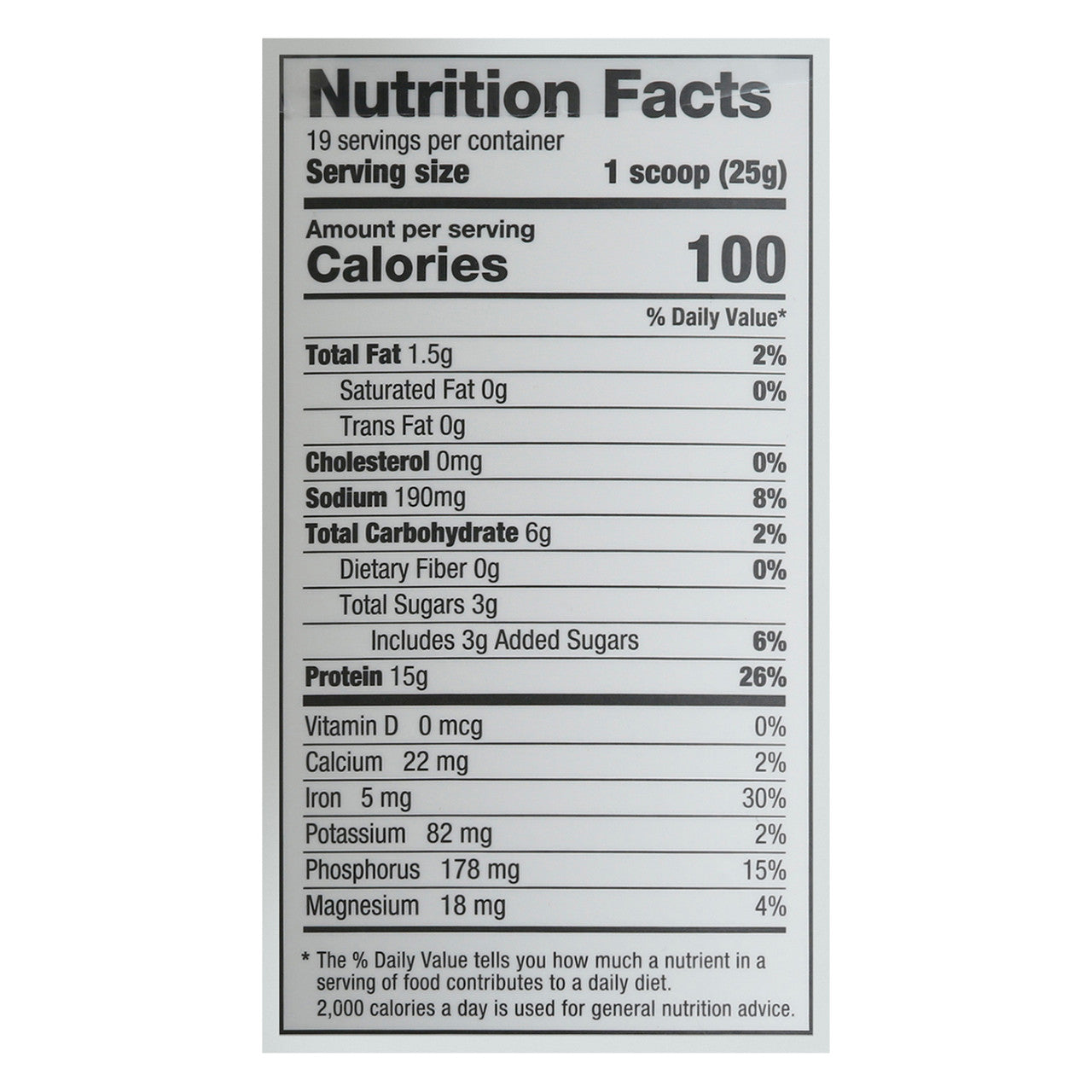 GROW PEA PROTEIN VAN RAW ( 1 X 16.7 OZ   )-0