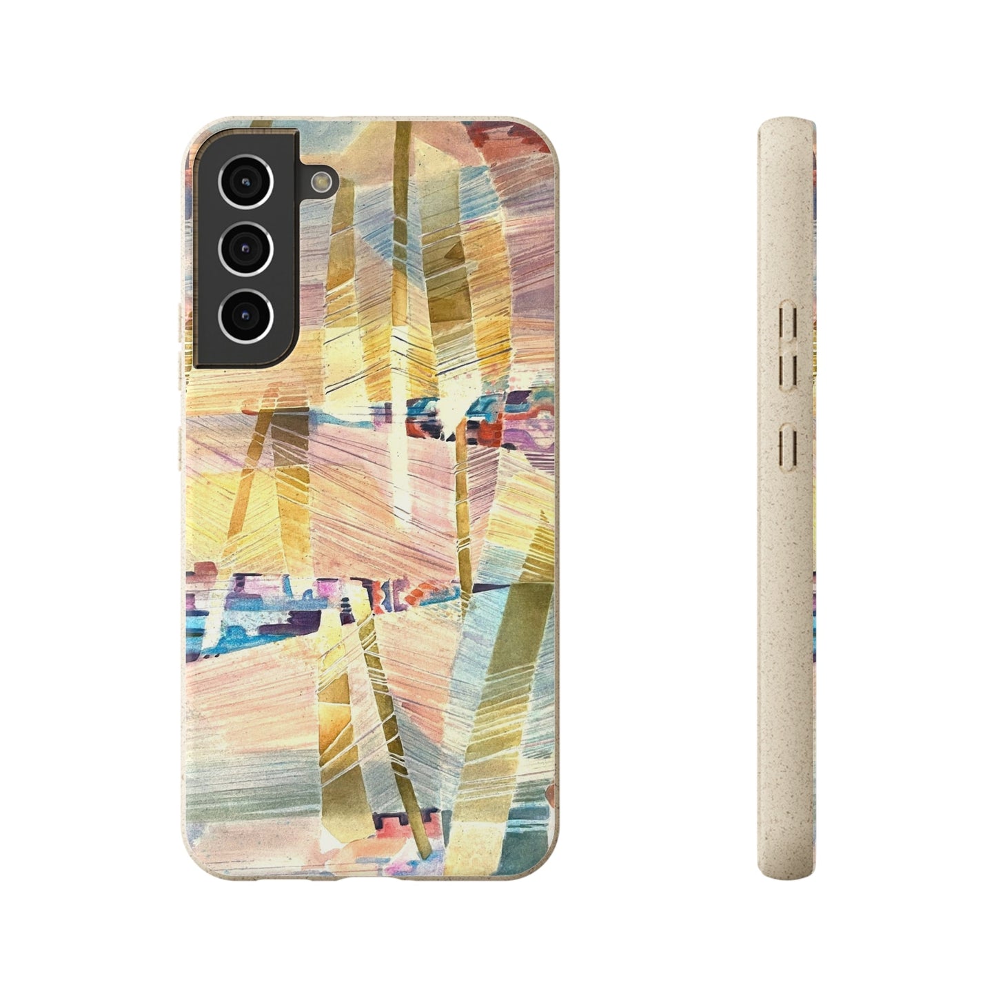 Biodegradable Phone Case with 'Loom Series' Abstract Original Artwork by Barbara Cleary-34