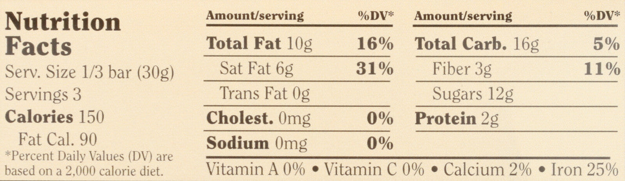 Chocolove Dark Chocolate Bar Crystallized Ginger (12x3.2 Oz)-1