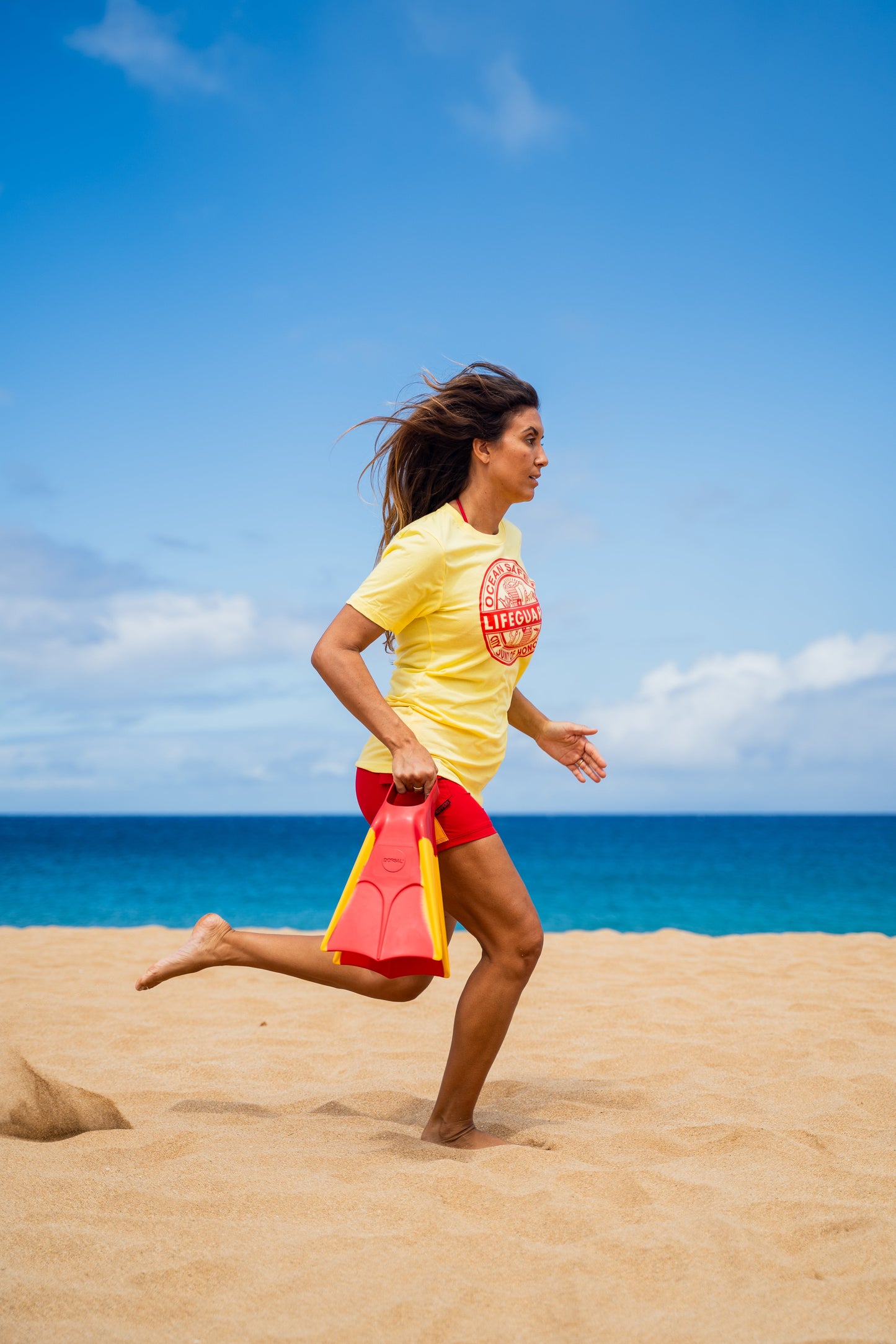 DORSAL Lifeguard Floating Swimfins (Flippers)-3