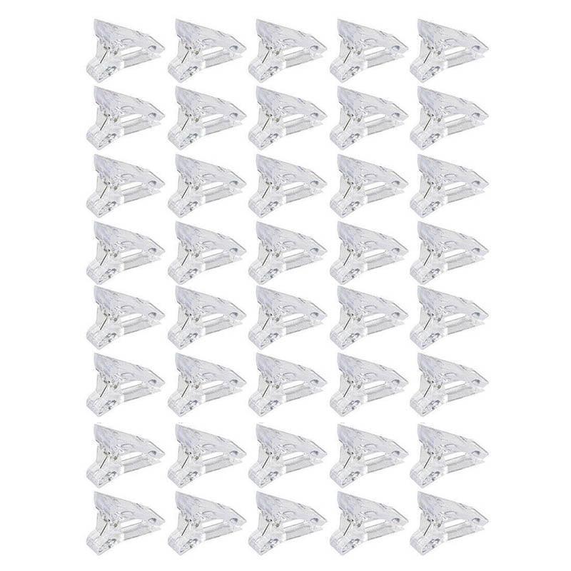 5-50Pcs Nail Tips Clip Clamps For Poly Gel Quick Building Extension Builder Tool-9