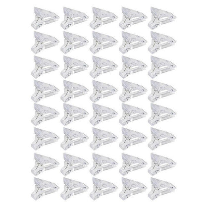 5-50Pcs Nail Tips Clip Clamps For Poly Gel Quick Building Extension Builder Tool-9