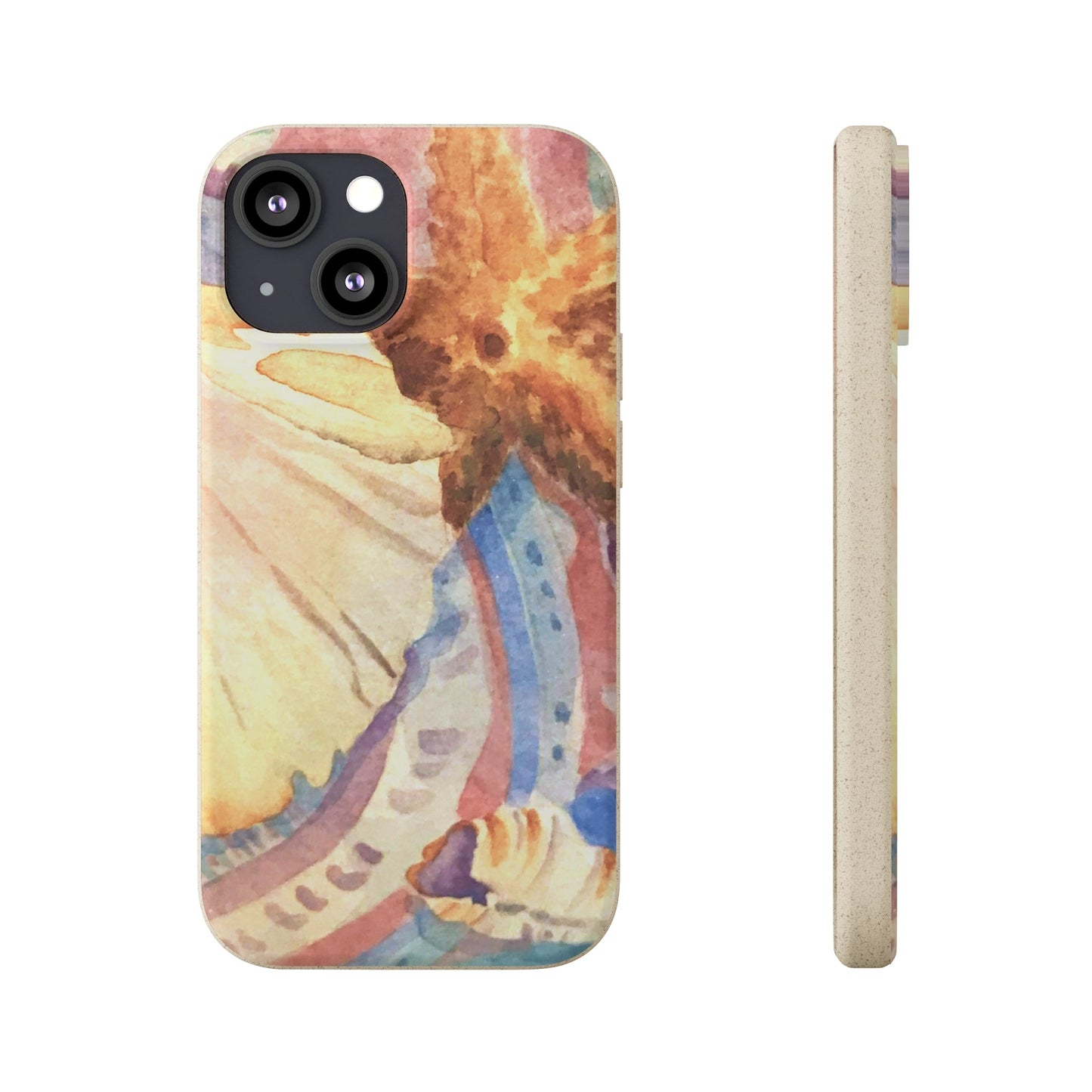 Biodegradable Phone Case with 'Treasures of the Tide' Watercolor Original Artwork by Barbara Cleary-24