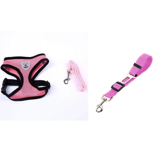 Pet Comfort Ride Leash And Seat Belt Combo-10