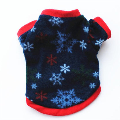 Festive Fleece Christmas Pet Costume-6
