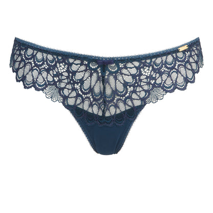 Gossard SSheer Lace Thong Panty Swirl-3