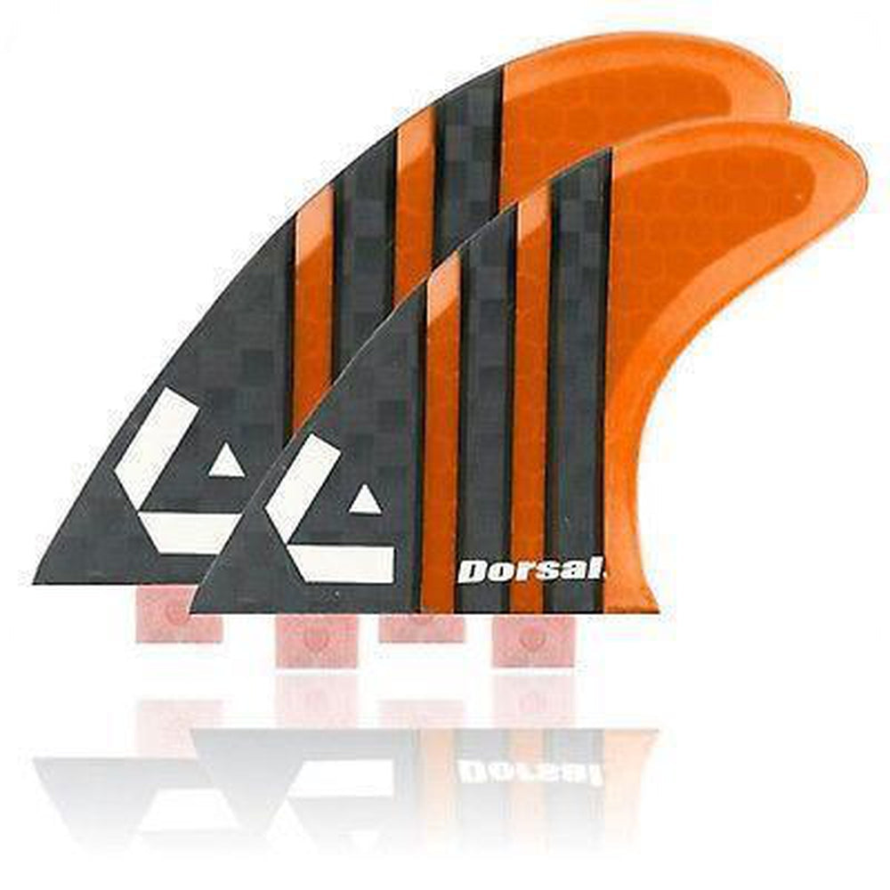 DORSAL Surfboard Fins Quad 4 Set FCS Compatible-4