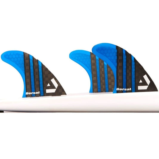 DORSAL Surfboard Fins Thruster 3 Set FCS Compatible-0