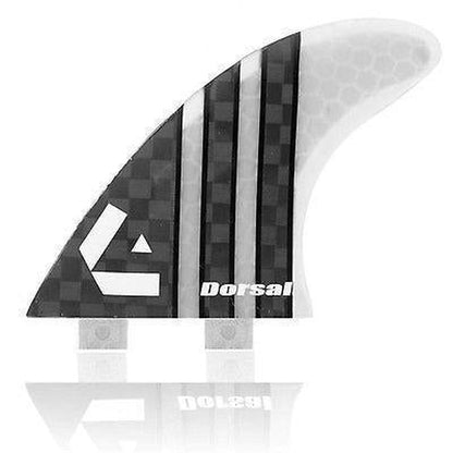 DORSAL Surfboard Fins Thruster 3 Set FCS Compatible-4