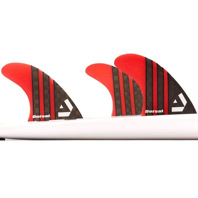 DORSAL Surfboard Fins Thruster 3 Set FCS Compatible-0