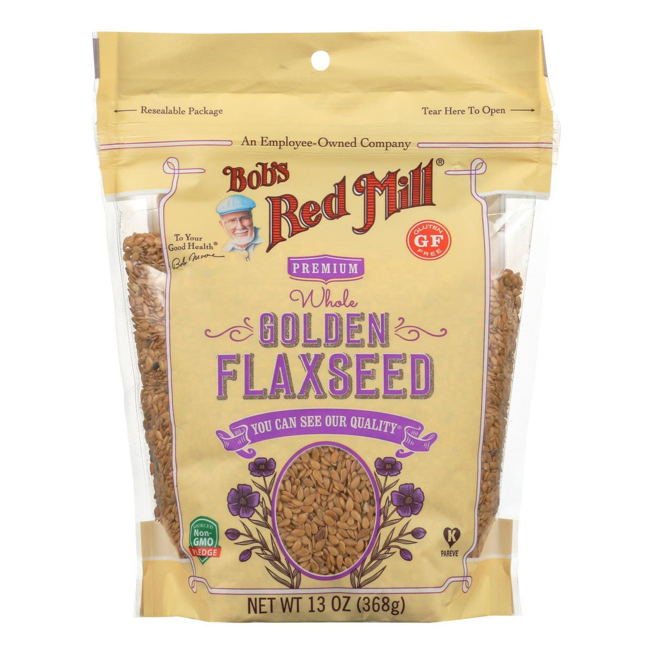 BOBS FLAXSEEDS GOLDEN GF ( 4 X 13 OZ   )-0