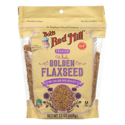 BOBS FLAXSEEDS GOLDEN GF ( 4 X 13 OZ   )-0
