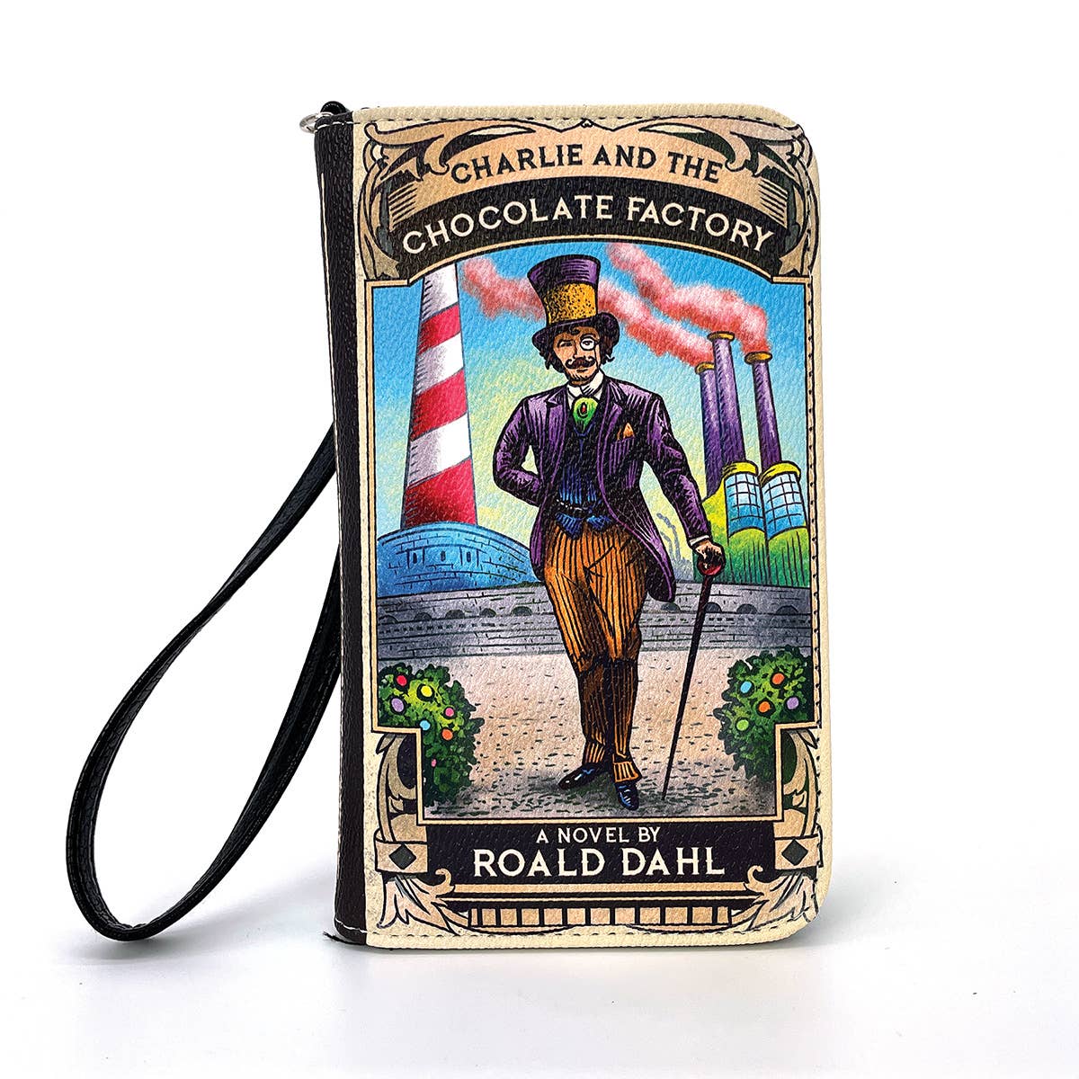 Charlie and the Chocolate Factory Book Wallet Wristlet-0