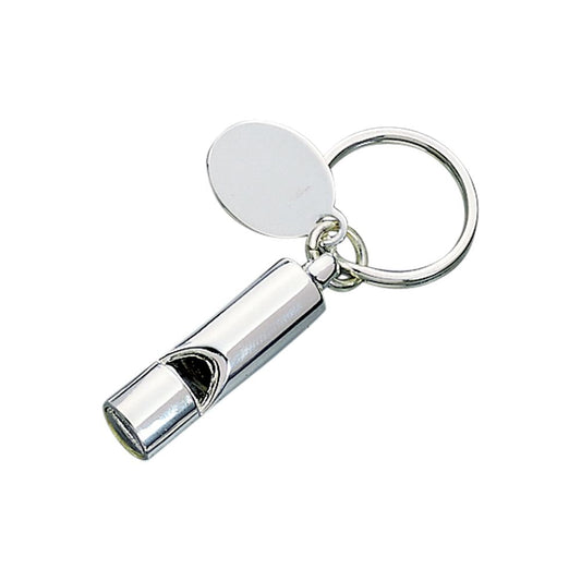English Bobby Style Whistle Keychain-0