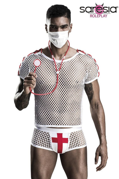 Hot Doctor Kostüm 18273 - S/L-2