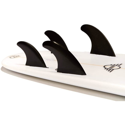 DORSAL Surfboard Fins Quad 4 Set FCS Compatible-0