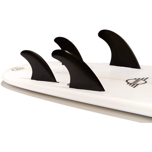 DORSAL Surfboard Fins Quad 4 Set FCS Compatible-0