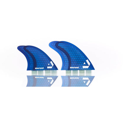 DORSAL Surfboard Fins Quad 4 Set FCS Compatible-1