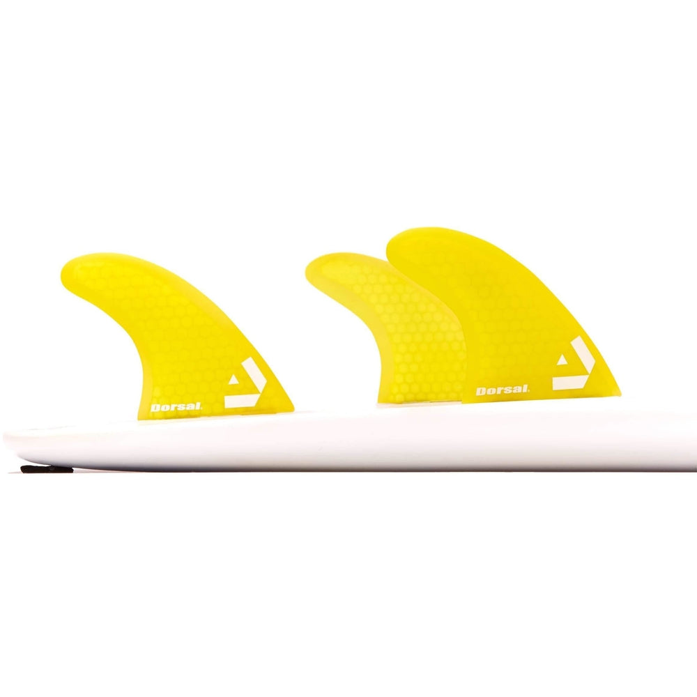 DORSAL Surfboard Fins Thruster 3 Set FCS Compatible-2