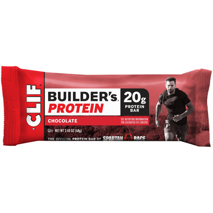 Clif Bar Chocolate Builder Bar (12x2.4 Oz)-0
