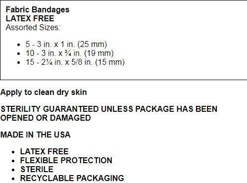 All Terrain Fabric Bandages Assorted (1x30 PC)-1