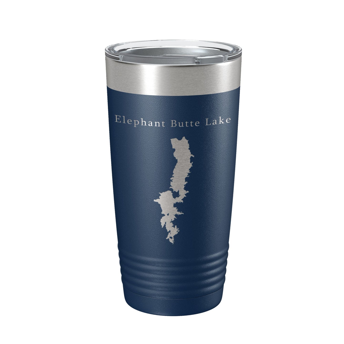 Elephant Butte Lake Map Tumbler Travel Mug Insulated Laser Engraved Coffee Cup New Mexico 20 oz-8