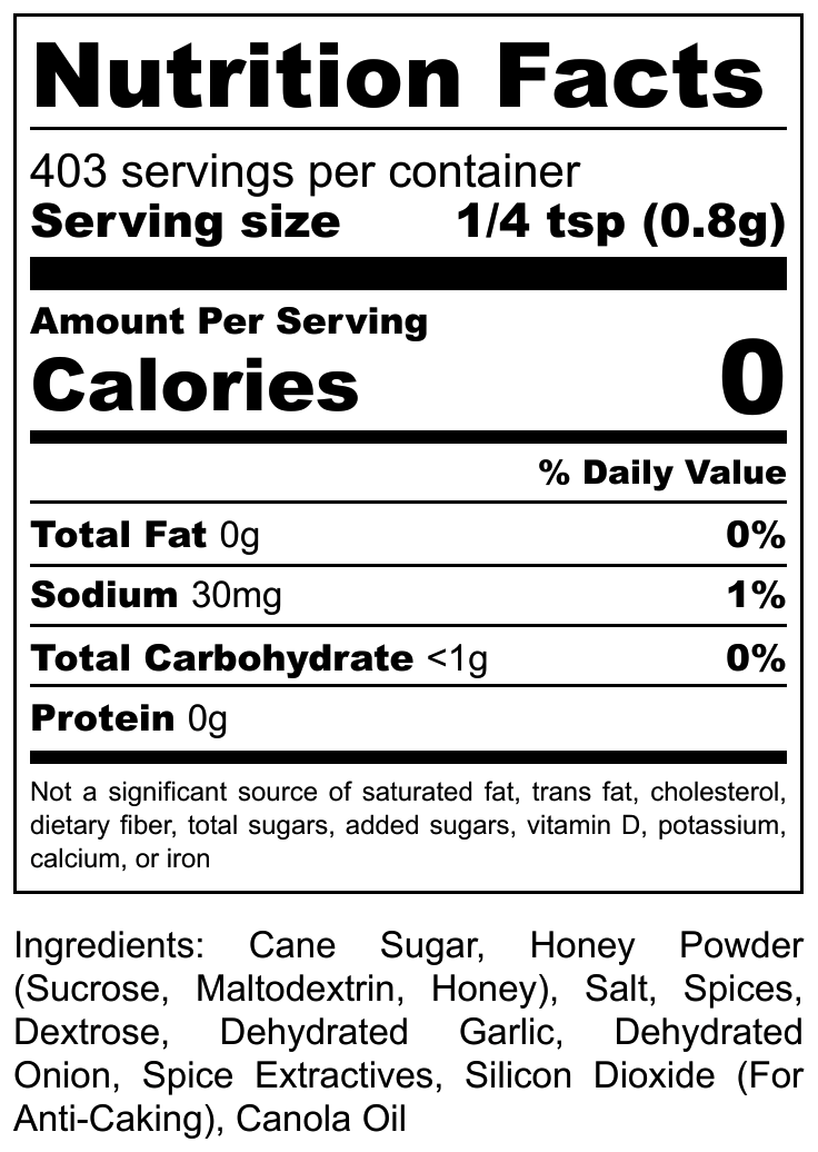 Hi-West Honey Blaze 11.4oz-4