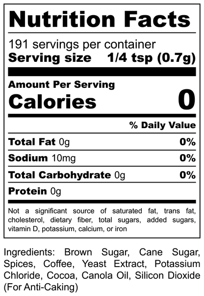 Hi-West Coffee & Cane Seasoning NO ADDED SALT-4