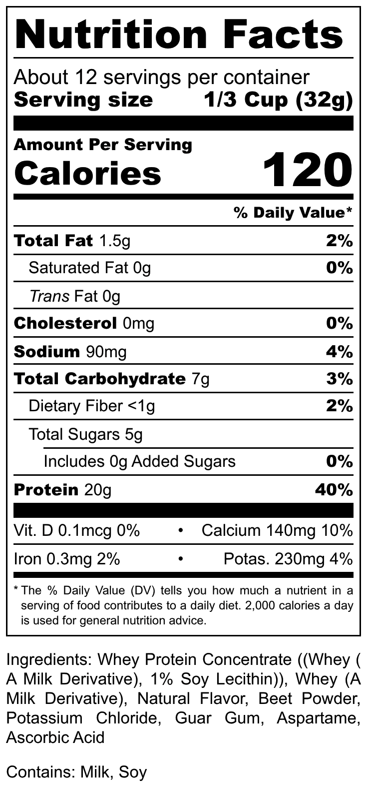 Hi-West Berry Protein Shake-4