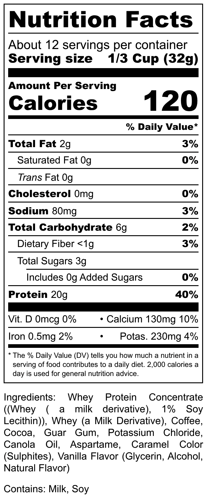 Hi-West Cafe Mocha Protein Shake-4
