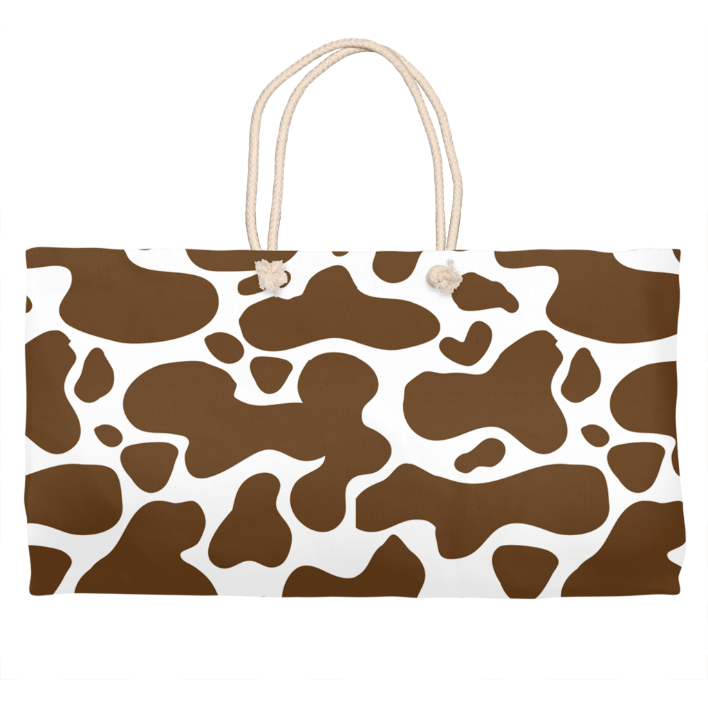 Cowhide Weekender Tote-1